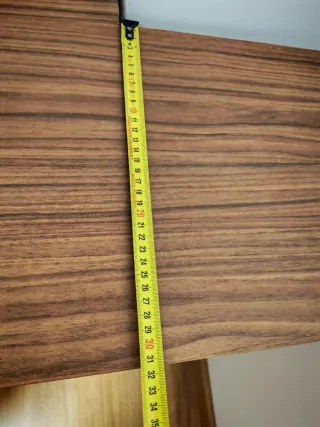 Escritorio a medida de madera