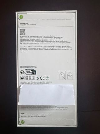 iPhone 17 Pro 256GB Naranja Precintado