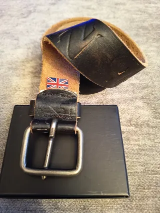 Cinturón de cuero caballero