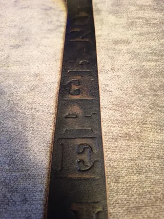 Cinturón de cuero caballero