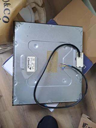 Placa vitrocerámica negra