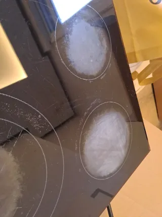 Placa vitrocerámica negra