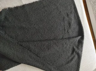 Bufanda negra mujer super calentita