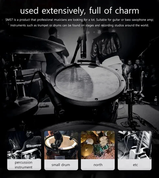 Micrófono Dinámico Cardioide SM57 "Nuevo"