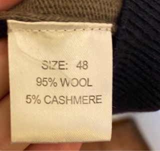 Pullover V-neck Argyle Marrone/Viola