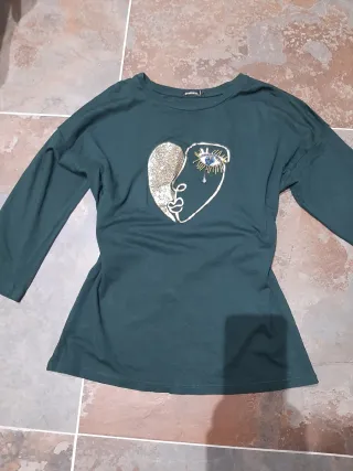 Conjunto Pantalón- Camiseta Talla M. Stradivarius