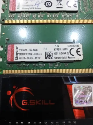 Lote 24GB RAM DDR4 G.Skill