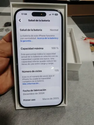 iPhone 16 Pro Negro/Gris