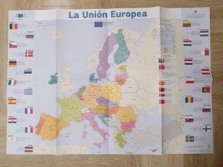 33 mapas políticos de la Unión Europea