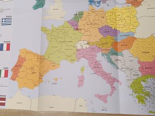 33 mapas políticos de la Unión Europea