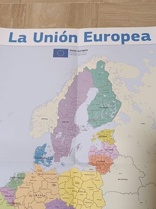 33 mapas políticos de la Unión Europea