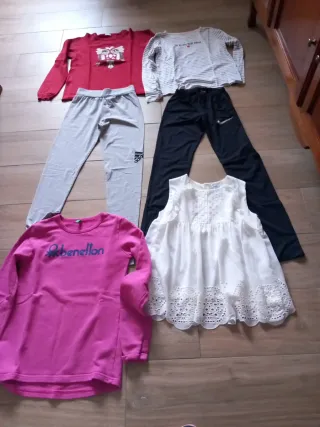 Lote Ropa Infantil Benetton Talla 10