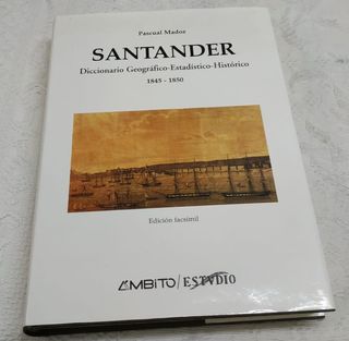 Libro Santander Diccionario Geográfico-Estadístico