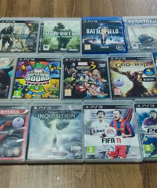 Videojuegos PS3 varios