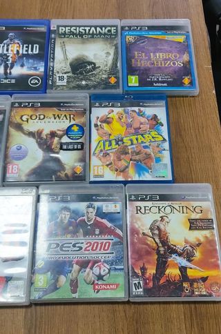 Videojuegos PS3 varios