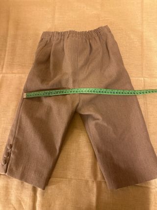 Pantalón fallero marrón