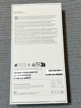 iPhone 16 Pro Max 256GB Titanio Blanco