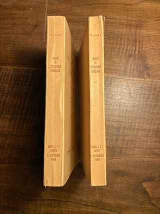 Traite de stylistique française 2 vol.