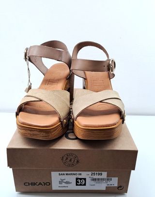 Sandalias marrón Chika10 - Talla 39