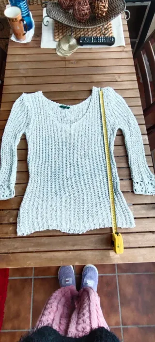 Jersey SANYE calado mujer talla L