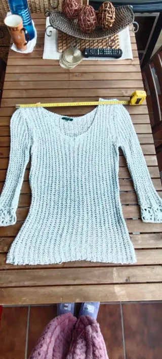 Jersey SANYE calado mujer talla L