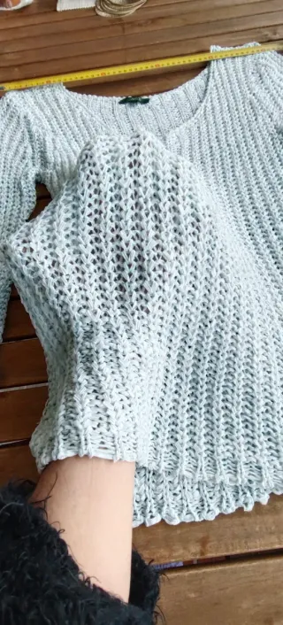 Jersey SANYE calado mujer talla L