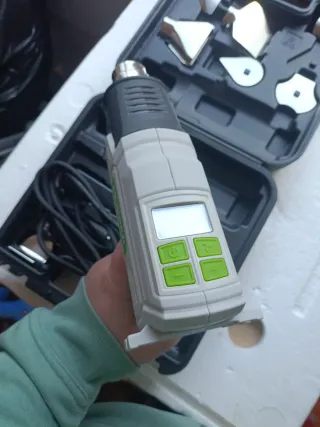 Pistola Aire Caliente Huepar Tools + Accesorios