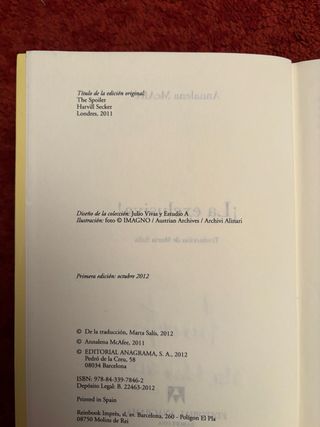 ¡La Exclusiva! 1a Edición.