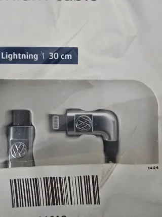 Cable USB-C a Lightning Volkswagen 30cm