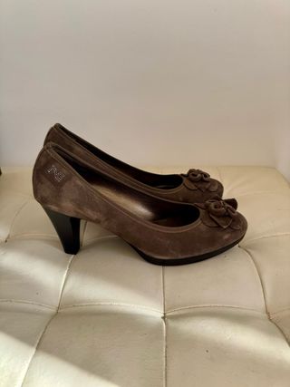 Décolleté Nero Giardini Marroni