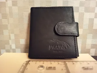 Cartera Jaguar Negra Caballero