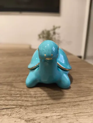 Portagioie tartaruga Dalla Valle ceramica