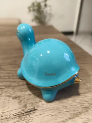 Portagioie tartaruga Dalla Valle ceramica