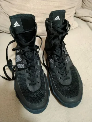 Zapatillas Adidas Boxeo Negras