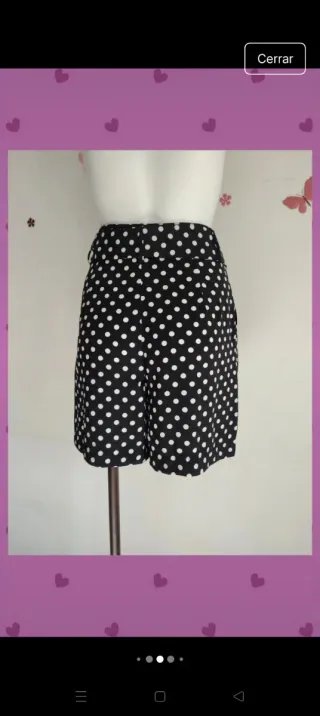 Bermudas Stradivarius cintura alta con cinturón