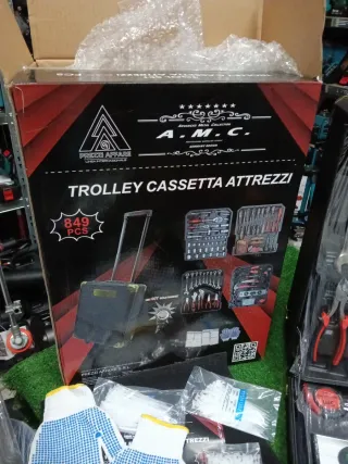 Valigetta Trolley Attrezzi 849 Pezzi