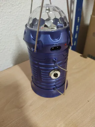 Lámpara LED Portátil Disco