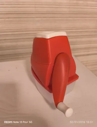 Grattugia Tupperware Rossa e Bianca