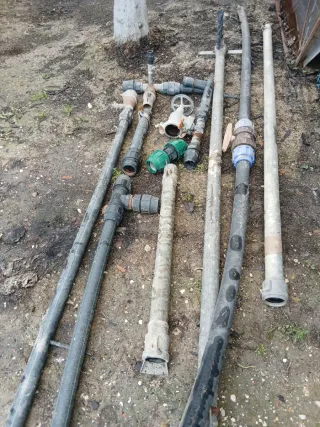 Piezas de riego variadas