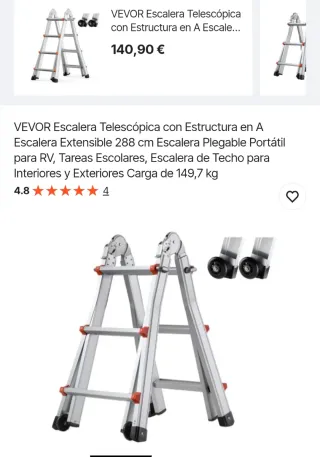 Escalera Multiusos Plegable