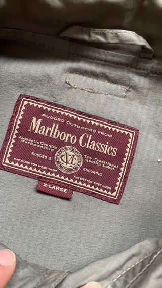 Chaqueta Marlboro Classics MCS Vintage Verde