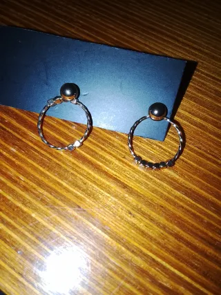 Pendientes aro dorado pequeños