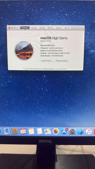 Mac mini (Mid 2011) i5 2.3GHz 8GB RAM