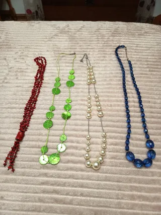 Lote 4 Collares Mujer