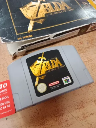 JUEGO NINTENDO 64 ZELDA OCARINA OF TIME