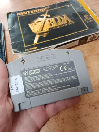 JUEGO NINTENDO 64 ZELDA OCARINA OF TIME