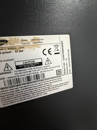 TV Samsung 40 Full HD 100Hz