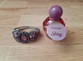 Brazalete + colonia Shiny pack mujer NUEVO!