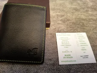 Cartera caballero Monreal piel