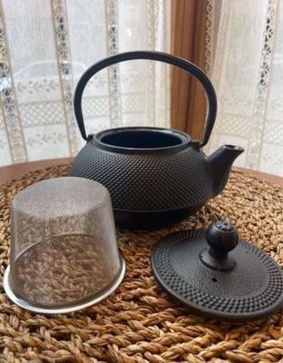 Tetera Hierro Fundido Negra 600ml